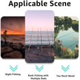 thumbnail image 5 of 4 Pack Light And Sound Fishing Bite Alarm Electronic Alarm Bell Clips On Fishing Rod For Day And Night, 5 of 5