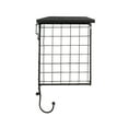thumbnail image 5 of Linon 4-Cubby Floating Wall Shelf, Black, 5 of 13