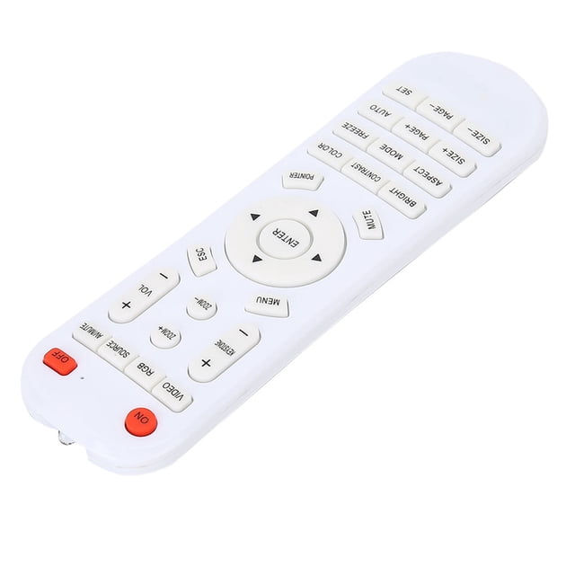 Mando a distancia de repuesto para proyector, color blanco