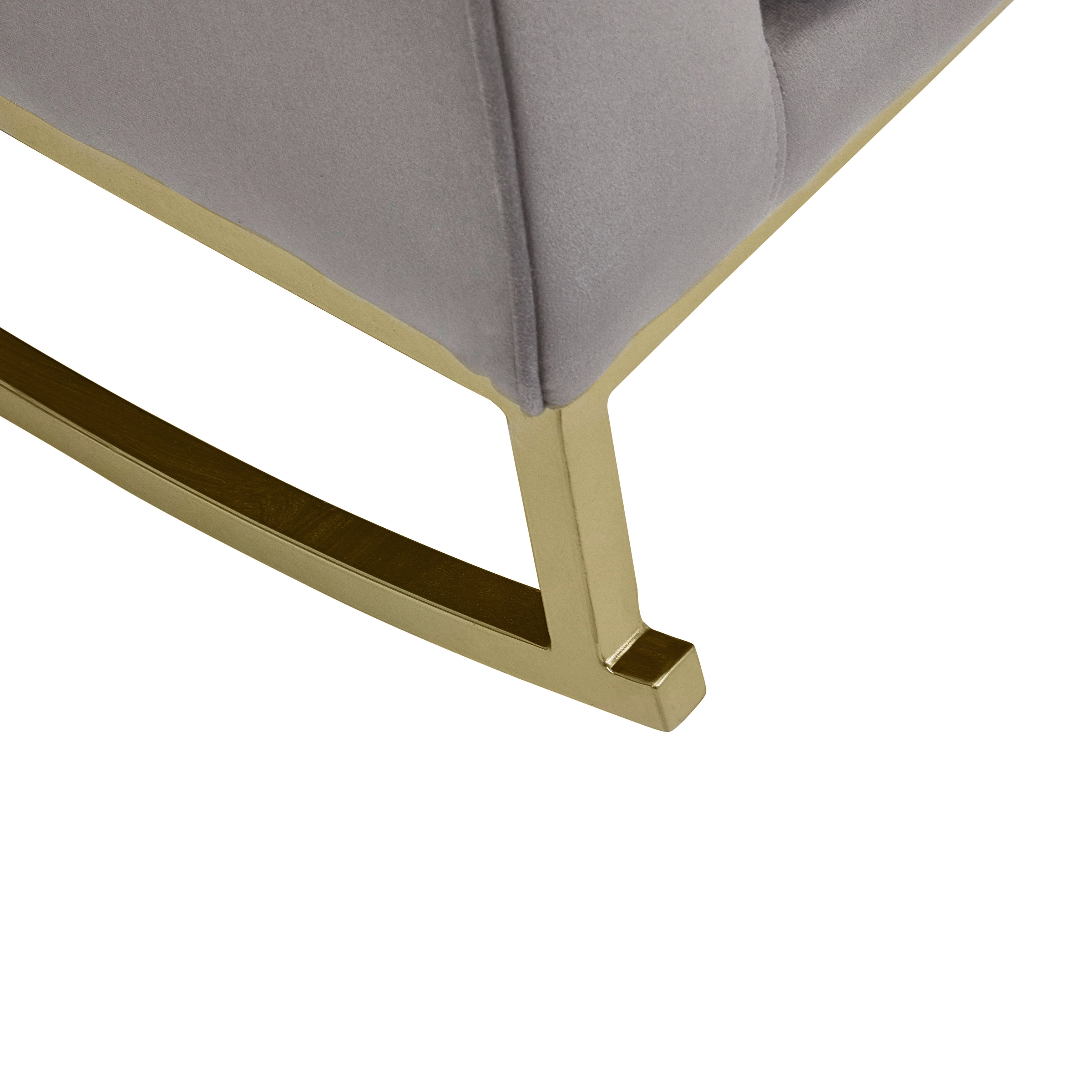 Modrn glam velvet rocking chair new arrivals