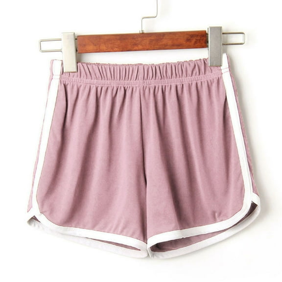 Vedolay Women's Summer Shorts Short for Womens 2023 High Waist Sequin Performance Glitter Clubwear Rave Shorts,Pink XL