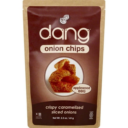 Dang Applewood Bbq Onion Chips, 2.3 oz, (Pack of 12)