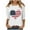 Blue/Dark Blue/White/Red, variant on July 4th 3/4 Sleeve Shirts for Women American Flag Stars Stripes Shirts T-Shirt Cute Graphic Tees USA Flag Patriotic Tshirts Tunic Tops