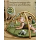 thumbnail image 2 of Agenda Blissful de Baby Play Gym con forma de hoja grande con 6 juguetes, 2 of 7