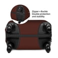 thumbnail image 4 of Haiem Brown Luggage Cover Printed Suitcase Covers for Luggage Elastic Washable Suitcase Protector Fits 18-32 Inch Luggage-Medium, 4 of 9