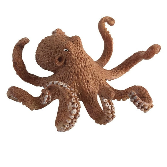 Simulation Octopus Figure Realistic Fun Toys Sea Animal Model Party Favors for Kids