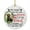 Forever in My Heart Ornament #01, variant on Personalized Memorial Ornaments - Cat & Dog Hanging Decorations, For Loss of Your Loved One. Name Engraved, 'No Longer By My Side But Forever in My Heart, Paw Ornament.'
