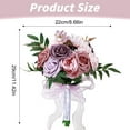 thumbnail image 3 of Ongmies: Crafting Enchanting Wedding Elegance with Holding Flowers, Floral & Greenery Decor, Flower Girl Bouquets (Roses Adorned), Outdoor Bridal Petals & Cute Faux Artificial Plastic Bouquets, 3 of 7