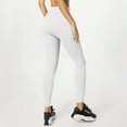 thumbnail image 6 of Zofedap High Waisted Ultra Soft Leggings for Women - Capri Length and Biker Shorts - Available in Plus Size White,Size XL, 6 of 9