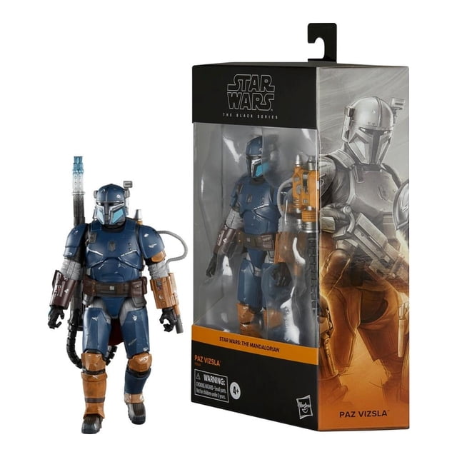 Figura de Acción Hasbro Star Wars Paz Vizsla The Black Series 6 Pulgadas