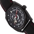 thumbnail image 3 of Reign REIRN5505 Astro Semi-Skeleton Leather-Band Watch, Black, 3 of 4