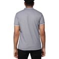 thumbnail image 2 of X RAY Jeans Mens Short Sleeve Zip-Neck Polo, Light Navy, 2XL, 2 of 4