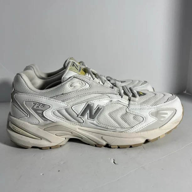 New Balance 725 ML725AF Mens Size U.S 12 D Running Shoes White Athletic Sneakers