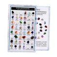 thumbnail image 4 of 48 unids/caja de piedras preciosas de piedra pulida de regalo de espécimen Mineral Natural, 4 of 5