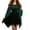 Green, variant on LEKWK Renaissance Dress Women Gothic Witch Costume Flared Bell Sleeve Lace Up Corset Peasant Dress Halloween Cosplay Party Medieval Dress