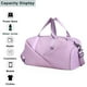 thumbnail image 3 of Bolsa de deporte para gimnasio, bolsa de viaje con bolsillo y compartimento para artículos húmedos, 3 of 5