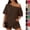 06# Brown, variant on 2 Piece Sets for Women Summer Off the Shoulder T Shirt Casual Shorts Matching Comfy Lounge Sets Airport Travel Outfit Gray XXL