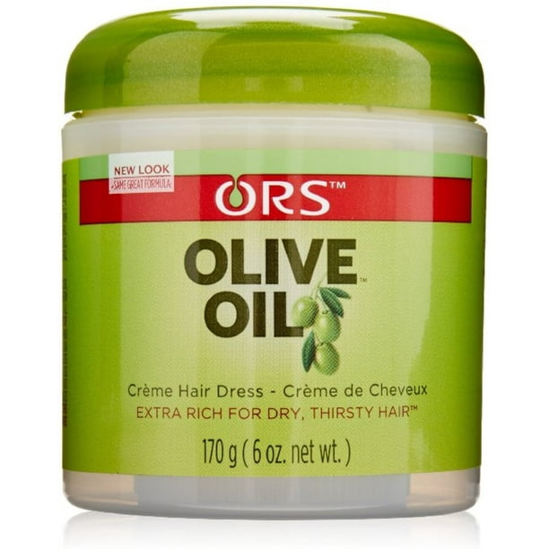 Organic Root Stimulator Olive Oil Creme Hair Dress 6 oz (Pack of 3