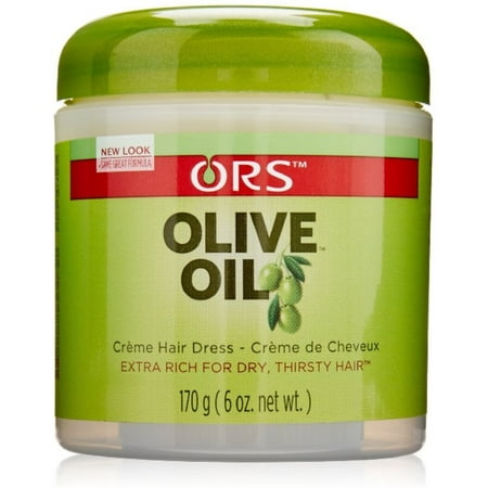 Organic Olive Oil Hair - Organic Root Stimulator Olive Oil Creme Hair Dress 6 oz (Pack of 4)