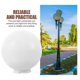 thumbnail image 4 of Outdoor Light Globe Lamp Shade Round Lampshade Light Cover for Courtyard Lampshade Accessory, 4 of 4