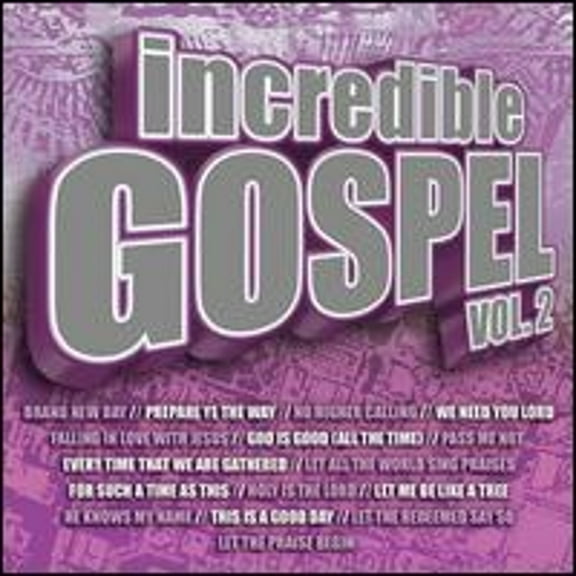 Incredible Gospel Vol. 2 (CD) by Various Artists