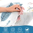 thumbnail image 3 of Yayeee Kitchen Curtains Tier Pair Light Filtering 27"x36" Rod Pocket Short Cafe Window Panel, Cartoon Doodles, 3 of 7