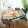 thumbnail image 3 of Yayeee Tablecloths 60" x 120" Rectangle Wrinkle Resistant Party Table Cover, Mid Century Glasses, 3 of 8