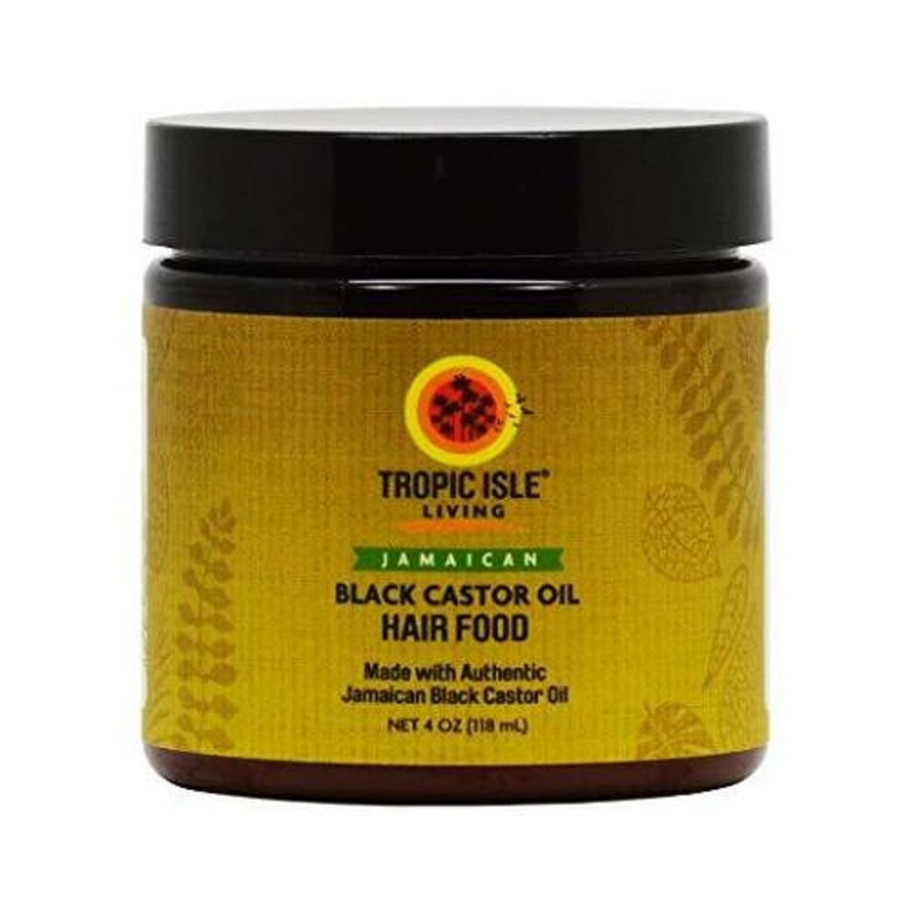 Tropic Isle Jamaican Black Castor Oil Hair Food 4 Oz 3819