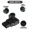 thumbnail image 3 of Sensor de Asistencia de Estacionamiento Inversa Unique Bargains Compatible para Honda Pilot 2009-2011 de Plástico ABS Duradero Negro, 3 of 7