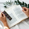 thumbnail image 5 of Kdxio Mardi Gras with Flamingo Print Metal Tassel Bookmarks,Perfect Gift for Art Lovers and Bookworms Metal Bookmarks for Women, 5 of 8