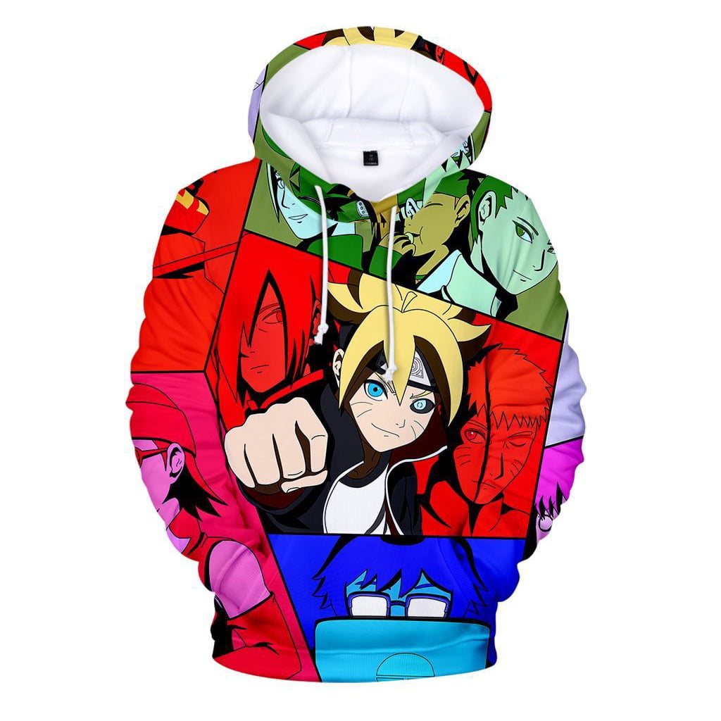 Men's One Piece Hoodie 3D Luffy Graphic Printed Hooded Sweatshirt For Unisex women teens children