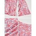 thumbnail image 3 of DAKIMOE Cotton Nightgowns for Women Soft Cotton Short Sleeve Night Shirts Womens Print Sleep Shirts Loose Comfy Pajamas Sleepwear, 3 of 7