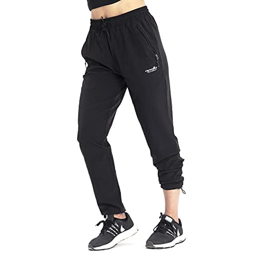 Women's Hiking Cargo Joggers Pants Athletic Capris Sweatpants Casual Outdoor Lightweight Quick Dry UPF 50 
