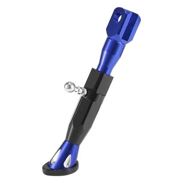 Soporte lateral Ajustable Unique Bargains para motocicleta color Azul Negro
