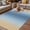 Khaki, gray blue, variant on Purple Yellow Ombre Outdoor Rug for Patio/Deck/Porch, Non-Slip Large Area Rug 6 x 9 Ft, Farmhouse Modern Gradient Art Indoor Outdoor Rugs Washable Area Rugs, Reversible Camping Rug Carpet Runner