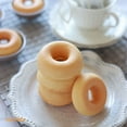 thumbnail image 4 of CHEFMADE Mini Donut Cake Pan Set, 3-inch 4Pcs Non-Stick Ring Doughnut Bakeware for Oven and Instant Pot Baking (Champagne Gold), 4 of 8