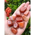 thumbnail image 3 of Fire Agate Tumbled Stones, Polished Fire Agate Gemstone, Fire Agate Healing Crystals (Fire Agate, 1 Pound), 3 of 8