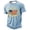 Light Blue, variant on Boys Patriotic Graphic T Shirt Fourth Of July Celebration Kids Print Tee Youth Short Sleeve Shirt Clothes