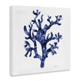 thumbnail image 2 of Stupell Industries Coastal Ocean Coral Plant Sea Life Blue Pattern Canvas Art, 17 x 17, by Patti Mann, 2 of 7