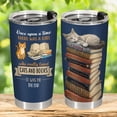 thumbnail image 2 of Cat Gifts for Cat Lovers, Funny Cat Tumbler with Lid Stainless Steel, Cute Cat Cup, Cat Tumbler with Handle, Cat Gifts for Women, 2 of 5
