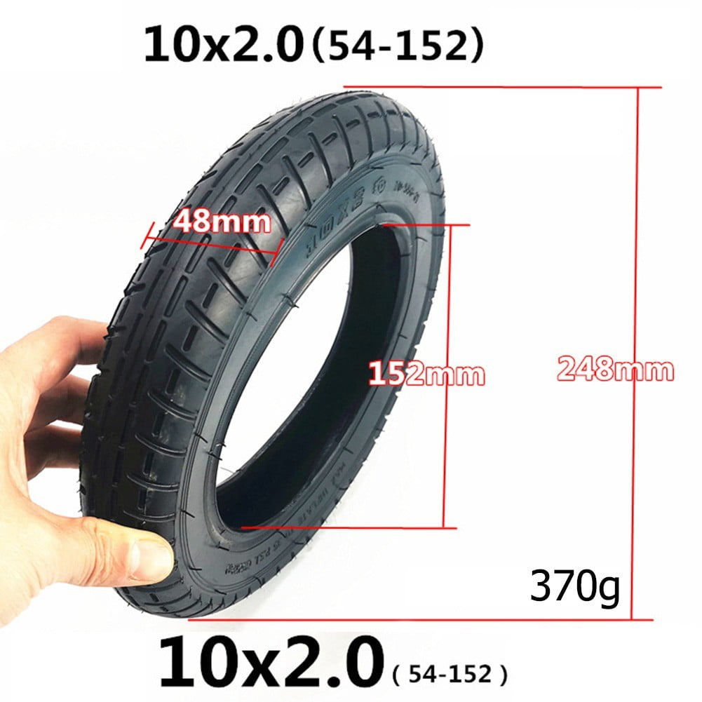 Baby Stroller Wheel Tyre Rubber Outer And Inner Tyre Stroller Parts 10X2.0 Scooter Tires Thickened Scooters Parts Accessories