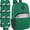 (24 Pack) Green, variant on 24 pack Solid Color Reflective Multipocket Backpacks for Commuting, Travel in 10 Color Pack