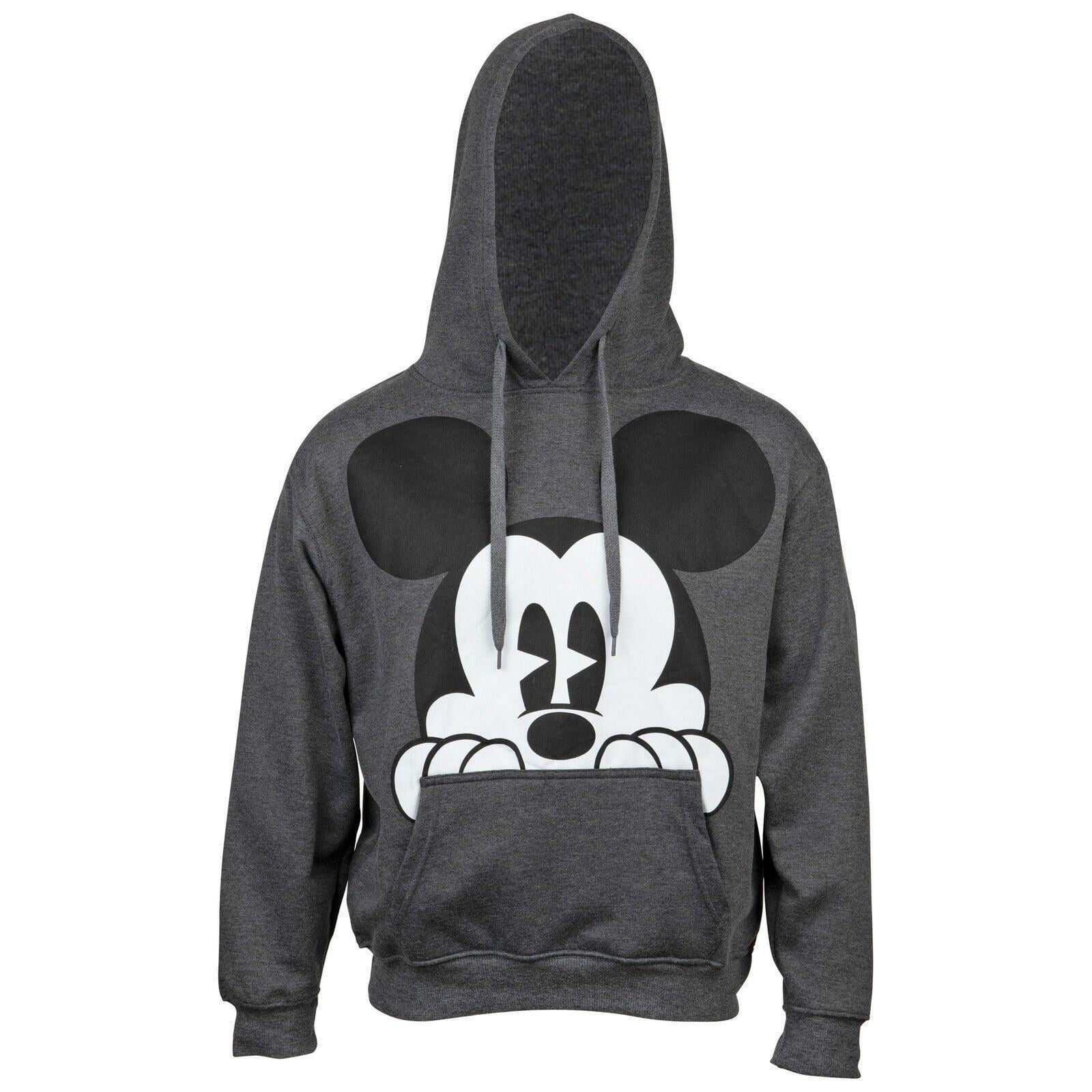 Mickey mouse top hoodie grey