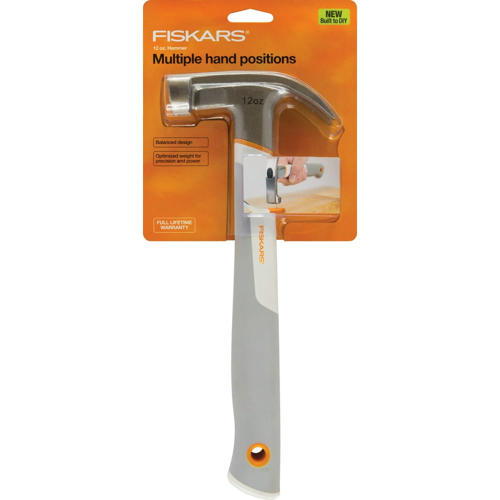 Fiskars Built to DIY Precision Hammer 11.5"12oz