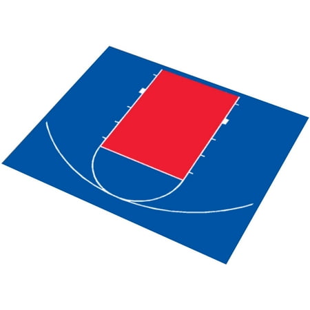 Duraplay Half Court Basketball Kit 30 9 X 25 8 Walmart Com