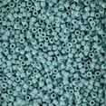 thumbnail image 2 of Miyuki Delica Seed Beads – Size 11/0 (1.6 mm), DB0375, Matte Metallic Light Aqua, 7.2 g, Approx. 1440 Beads, 2 of 7