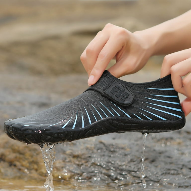 Ecetana Water Shoes, Quick Dry Barefoot Swim Shoes for Adults