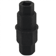thumbnail image 3 of New Arrivals 2X Motorcycles Hex Axle Tool - 17mm, 19mm, 22mm, 24mm Hexagon Front Wheel Hub Spindle Socket Adapter 3/8Inch, 3 of 8