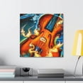 thumbnail image 3 of Violin's Surreal Strains - Canvas, 3 of 10