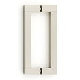 thumbnail image 3 of Alno G420-6 Block Contemporary 6" Center To Center Solid Brass Square Handle Back To Back, 3 of 4